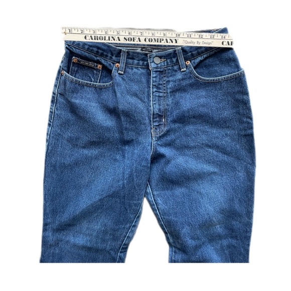New York & Company Vintage 90s High Waisted Blue Denim Jeans Women’s 10 - Picture 7 of 10